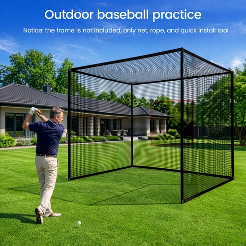 Golf übungsnetz - golf-Übungsnetz, (3x3x3m)