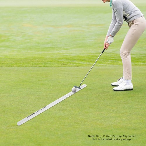 Golf putting alignment schiene - golf,