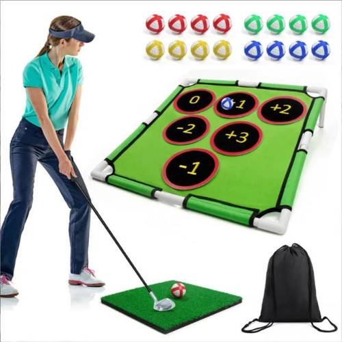 Golf chipping spiel - chipping, set