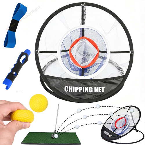 Pop golf chipping netz - up,